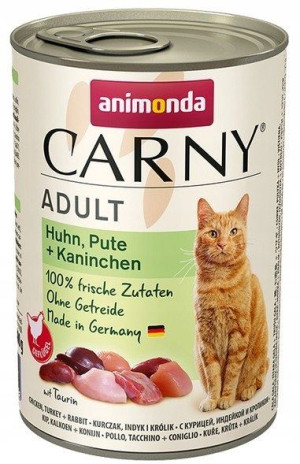 Animonda Carny 400g Kurczak Indyk Królik