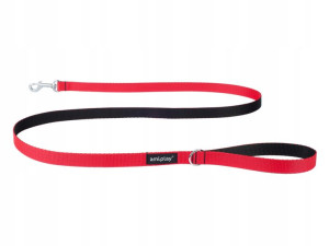 Amiplay Smycz Twist Czerwono Czarna M 150cmx1.5 cm