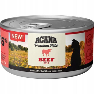 ACANA Premium Pate Beef dla kotów
