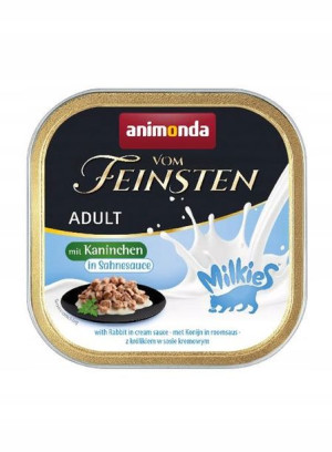 ANIMONDA Milkies Adult królik w kremowym sos 100g