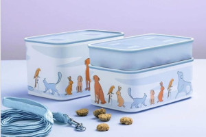 Tupperware Bazyl Animal Zestaw 1,1l + 2,9l + 4,6l