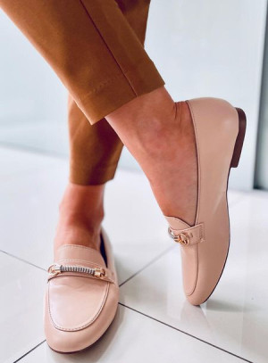 Mokasyny damskie GESSA KAKI 36