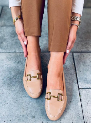 Mokasyny damskie ALLEY KHAKI 38