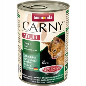 Animonda Carny Adult Wołowina Sarna Borówki 400g