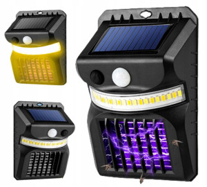 Lampa Solarna Z Funkcją Owadobójczą Kinkiet 10w