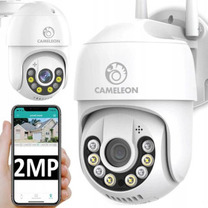 Kamera Zewnętrzna Obrotowa Wifi Ip Zoom Monitoring