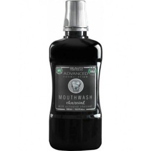 Beauty Formulas Mouthwash płyn do płukania jamy ustnej z aktywnym węglem