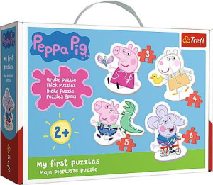 Trefl Puzzle Baby Classic Radosne zwierzątka