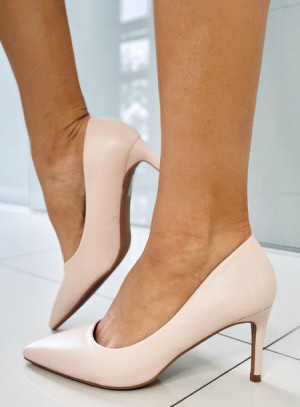 Szpilki klasyczne SHANNON BEIGE 40