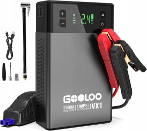 Rozrusznik Prostownik JUMP STARTER 2500A BOOSTER
