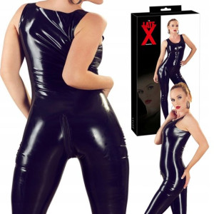 Damski Kombinezon Do Seksu Na Zamek Latex Fetysz L