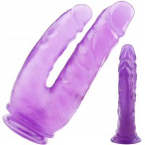 Dildo Anal Wagina Podwójna Penetracja 2 Penis 9 Xl