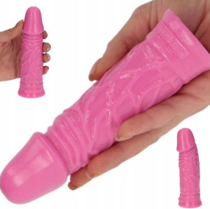 Dildo Analne Penis Z Żyłami Bio Z Przyssawką 13 Cm