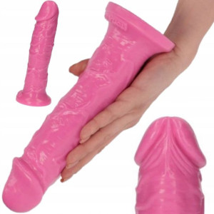 Dildo Analne Wagina Duży Penis Przyssawka Bio 20/5
