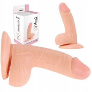 Dildo Analne Waginalne Z Jądrami I Przyssawką S 5