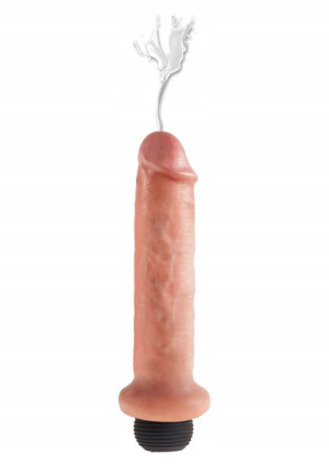 Dildo Z Wytryskiem Naturalne Flesh 7 Inch
