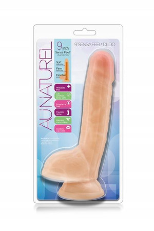 Dildo-au Naturel 9inch Sensa Feel Dildo Beige