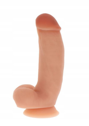 Duże Dildo Penis Jądra Przyssawka Zakrzywione 7