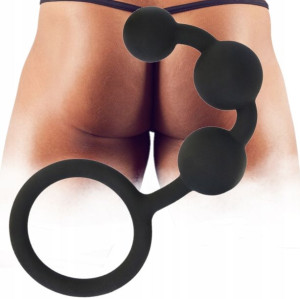 Elastyczne Koraliki Analne Wchodzą W Anal Na 9 Cm