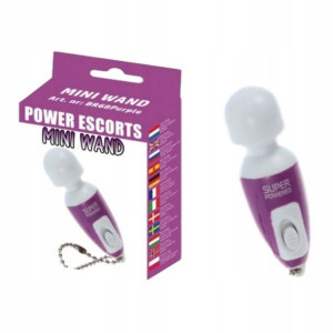FIOLETOWY MINI MASAŻER mini wand 6,5 cm