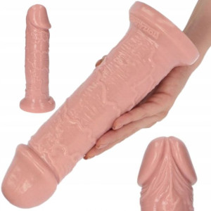 Grube Dildo Analne Wielki Penis Żyły Bio 22/6,5 Fl