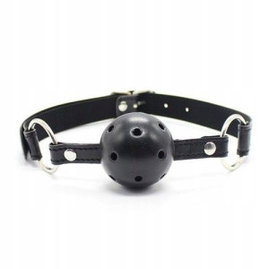 KNEBEL DLA PAR BDSM OSTRY SEX Breathable KULA BLAC