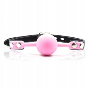 Knebel Dla Par Bdsm Ostry Sex Kula + Block (rosa)