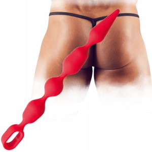 Koraliki Analne Duży Długi Pręt Długi Analny 29 Cm