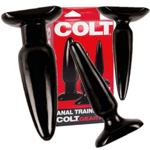 Korek Analny Plug Colt Zestaw Anal Trening 3 Szt