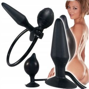 Korek Analny Pompowany Mega Plug Do 10 Cm Gruby