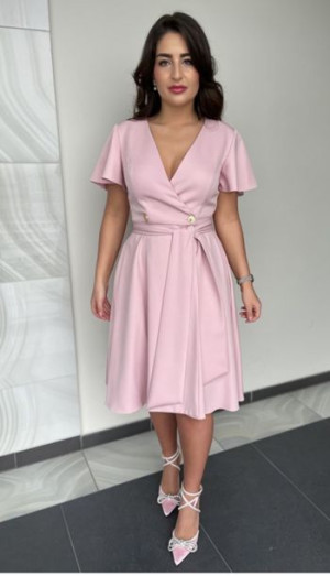 Sukienka Modello Collection Norma KORAL 42