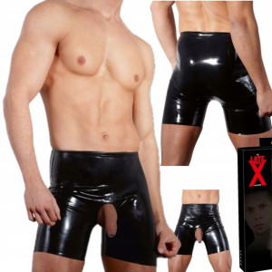 Lateksowe Sex Majtki Otwarte Na Penis Jądra 2xl