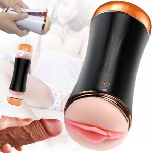 Mastrbator Anus Wagina Wibracje Sensor Ruchu Głos