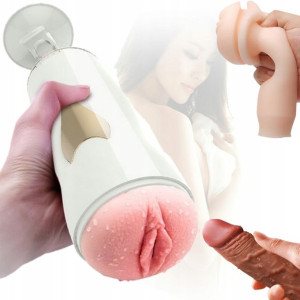 Masturbator Do Automatycznego Masażu Penisa Orgazm