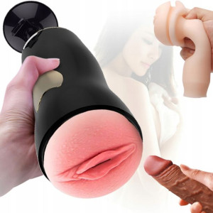 Masturbator Do Automatycznego Masażu Penisa Orgazm