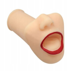Masturbator Oralny Sexy Czerwone Usta Na Penisa