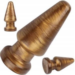 Mega Dildo W Anal Gruba Zatyczka Analna 16,9/7,2cm
