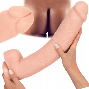 Mega Penis Gigant Z Jądrami Żyły Gruby Xxl 7,6/42
