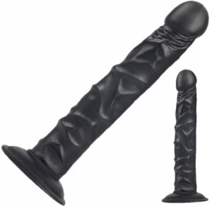 Murzyński Penis Wielkie Dildo Bez Jąder Żyły 25,5