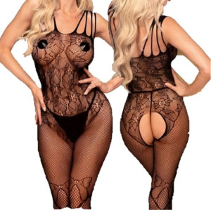Ostre Bodystocking Sexy Otwarte W Kroku Do Sexu Xl