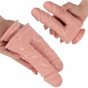 Podwójne Dildo Mega Anal + Wagina Bio Masturbacja