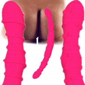 Podwójne Dildo Sex Boa Do Max Orgazmów Różowy Żel
