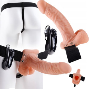 Proteza dildo realistyczne strap-on pilot uprząż