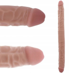 Realistyczne Podwójne Dildo Żylaste Bardzo Długie