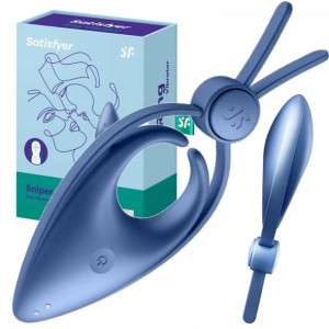Satisfyer Zacisk Erekcyjny Z Wibratorem Na Erekcję