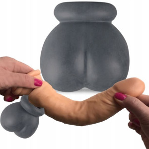 Sex Kask Na Jądra Do Rozciągania I Ochrony Rozkosz