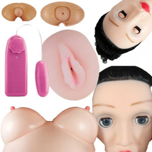 Sex Lalka Lux 3d Duże Piersi Zamyka Oczy Wibracje