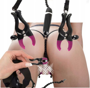 Sex Zestaw Bdsm Majtki Tortur Zaciski Na Cipkę Wib
