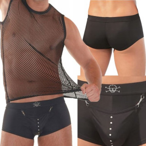 Sexy Sex Majtki Męskie Bokserki Sakwa Penisa 2xl