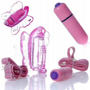 Stymulator Wibrator Motylek Super Orgazm Różowy